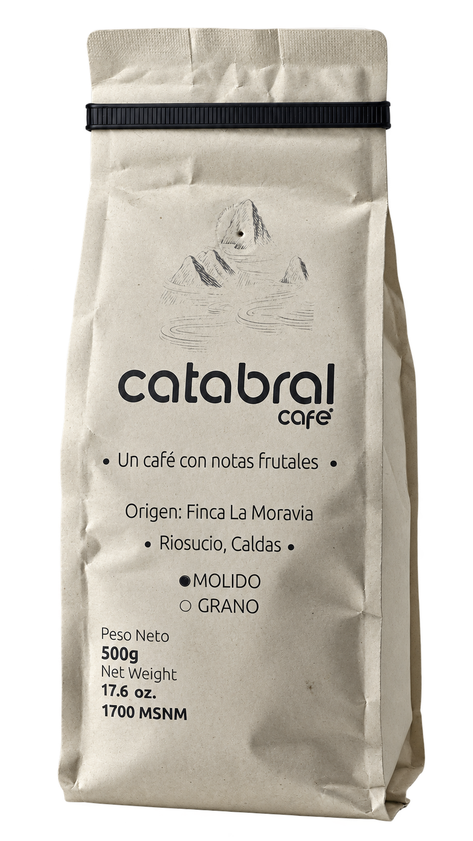 Bolsa real de Catabral Café de 500 gramos